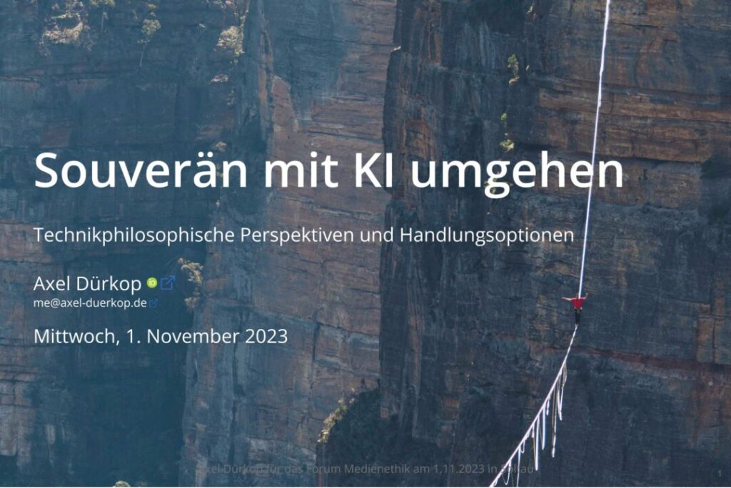 🔗 Der Vortrag als Video bei YouTube 🔗 Der Vortrag als Video bei YouTube